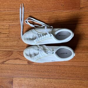 Lacoste white textile Sneakers